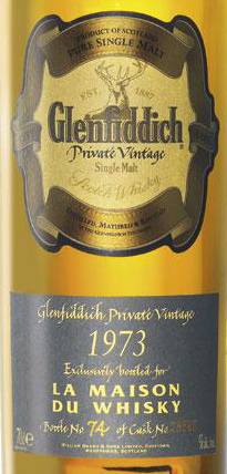 Glenfiddich 1973, 46.6%, OB for La Maison du Whisky 2007, cask 28563