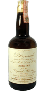 Pittyvaich 1977 Cadenhead for Bar Metro di Giorgo D’Ambrosio Milano, 56.6%, Sestante Import