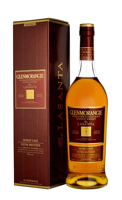 Glenmorangie Lasanta, 46%, oloroso sherry extra matured