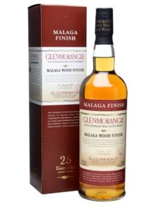 Glenmorangie 25 YO, Malaga wood finish