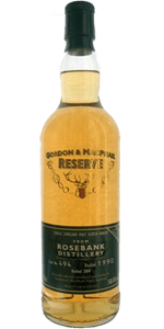 Rosebank 1990/2004, 58.8%, Gordon & MacPhail Reserve, cask 494