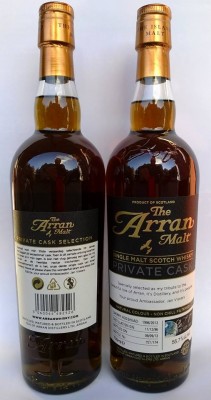 Arran 16 YO 1996/2013, 55.7%, OB, Private Cask for Jan Vissers